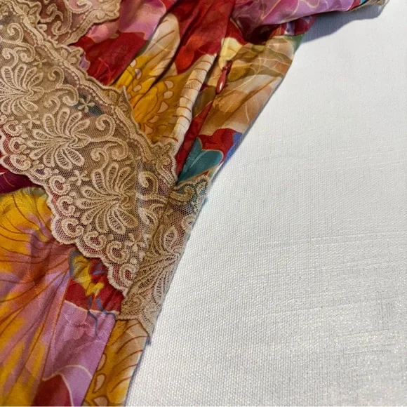 NWT Spell Painter's Garden Lace Maxi Dress
Crimson, small - Picture 12 of 16